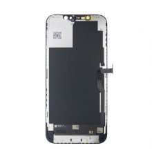 Дисплей (LCD) для Apple iPhone 12 Pro Max black з тачскріном black (in-cell FHD Aumook, з мікросхемою) High Quality TPS-2710000364108 2710000364108