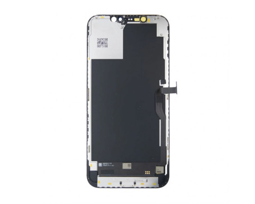 Дисплей (LCD) для Apple iPhone 12 Pro Max black з тачскріном black (in-cell FHD Aumook, з мікросхемою) High Quality TPS-2710000364108 2710000364108