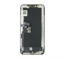 Дисплей (LCD) для Apple iPhone XS black з тачскріном black (in-cell FHD Aumook) High Quality TPS-2710000364146 2710000364146
