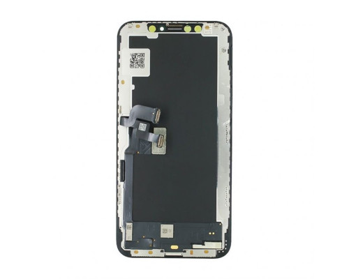 Дисплей (LCD) для Apple iPhone XS black з тачскріном black (in-cell FHD Aumook) High Quality TPS-2710000364146 2710000364146