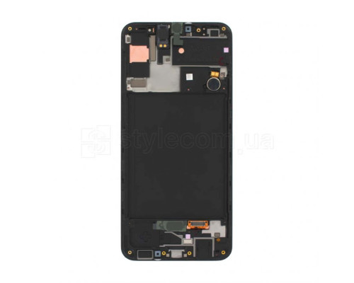 Дисплей (LCD) для Samsung Galaxy A30s/A307 (2019) з тачскріном та рамкою black Service Original (PN:GH82-21190A) TPS-2710000188087