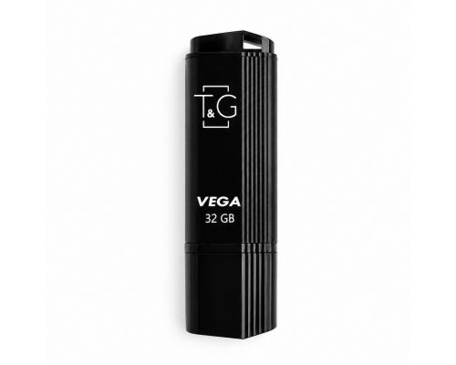 Флеш-пам'ять USB T&G Vega 32GB USB 2.0 (121) black TPS-2710000365136 2710000365136