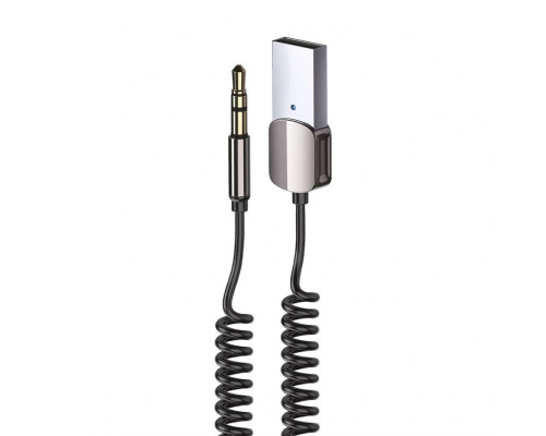 Аудіо-адаптер WALKER BTA-505 Car Receiver to AUX 3.5мм Bluetooth black (тех.пак.) TPS-2710000365242 2710000365242