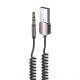 Аудіо-адаптер WALKER BTA-505 Car Receiver to AUX 3.5мм Bluetooth black (тех.пак.) TPS-2710000365242 2710000365242