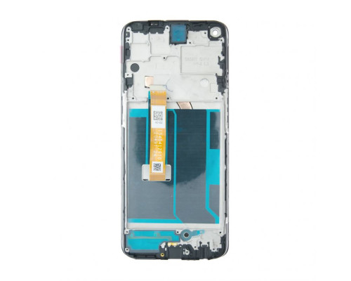 Дисплей (LCD) для OnePlus Nord N10 5G з тачскріном та рамкою black (IPS) Service Original TPS-2710000365785 2710000365785