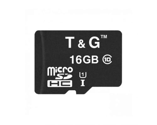 Карта пам'яті T&G MicroSDXC 16GB Class 10 UHS-1 (TG-16GBSD10U1-00) TPS-2710000365914 2710000365914