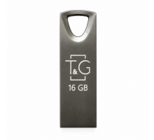 Флеш-пам'ять USB T&G Metal 16GB USB 2.0 (117) black TPS-2710000365938 2710000365938