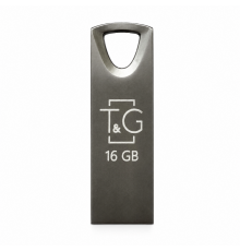 Флеш-пам'ять USB T&G Metal 16GB USB 2.0 (117) black TPS-2710000365938 2710000365938