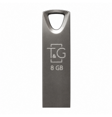 Флеш-пам'ять USB T&G Metal 8GB USB 2.0 (117) black TPS-2710000365969 2710000365969