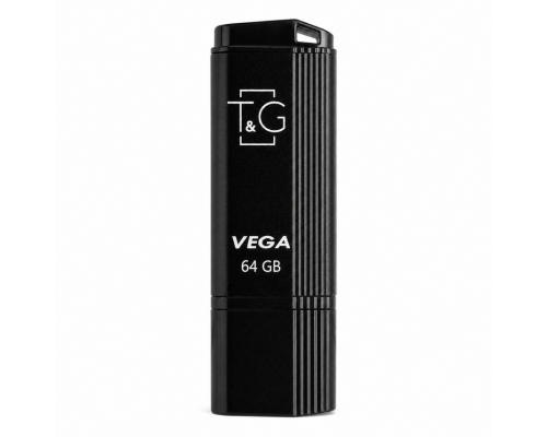 Флеш-пам'ять USB T&G Vega 64GB USB 2.0 (121) black TPS-2710000365976 2710000365976