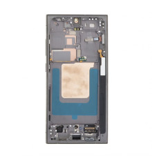 Дисплей (LCD) для Samsung Galaxy S24 Ultra/S928 (2024) з тачскріном та рамкою grey Service Original (знятий) (GH82-33396A) TPS-2710000367048 2710000367048