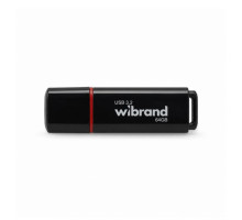Флеш-пам'ять USB Wibrand Scarab 64GB USB 3.2 Gen1 black TPS-2710000367079 2710000367079