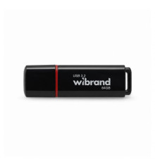 Флеш-пам'ять USB Wibrand Scarab 64GB USB 3.2 Gen1 black TPS-2710000367079 2710000367079