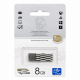 Флеш-пам'ять USB T&G Metal 8GB USB 2.0 (103) з ромбами silver TPS-2710000367833 2710000367833
