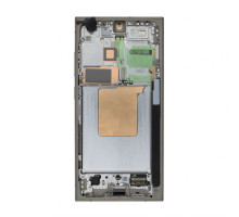 Дисплей (LCD) для Samsung Galaxy S24 Ultra/S928 (2024) з тачскріном та рамкою titanium grey Service Original (GH82-33396A) (переклеєне скло) TPS-2710000367918 2710000367918