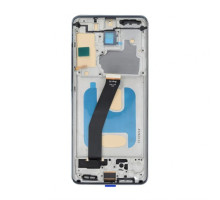 Дисплей (LCD) для Samsung Galaxy S20/G980 (2020) з тачскріном та рамкою black (IPS) High Quality TPS-2710000367970 2710000367970