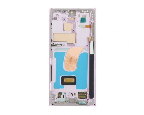 Дисплей (LCD) для Samsung Galaxy S23 Ultra 5G/S918 (2023) з тачскріном та рамкою violet (IPS) High Quality TPS-2710000368007 2710000368007