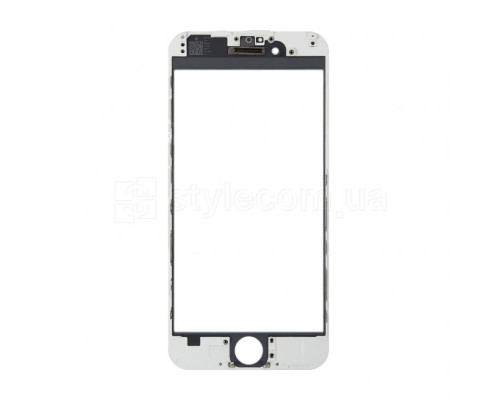 Скло для переклеювання для Apple iPhone 6 з рамкою без OCA-плівки white Original Quality TPS-2710000178859