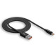 Кабель USB WALKER C725 Lightning black TPS-2710000162131