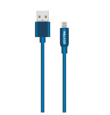 Кабель USB WALKER C725 Lightning dark blue TPS-2710000162148