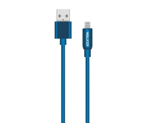 Кабель USB WALKER C725 Lightning dark blue TPS-2710000162148