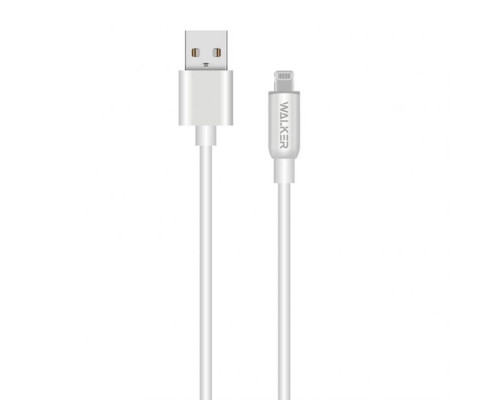 Кабель USB WALKER C725 Lightning white TPS-2710000162162