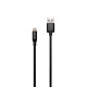 Кабель USB WALKER C725 Micro black