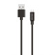 Кабель USB WALKER C725 Micro black