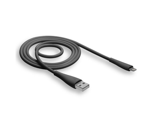 Кабель USB WALKER C305 Lightning black TPS-2710000161769