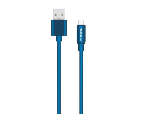 Кабель USB WALKER C725 Micro dark blue TPS-2710000162186