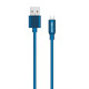 Кабель USB WALKER C725 Micro dark blue TPS-2710000162186