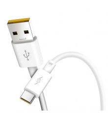 Кабель USB XO NB120 Type-C Quick Charge 5A white