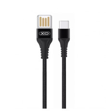 Кабель USB XO NB118 Type-C Quick Charge 2.1A black