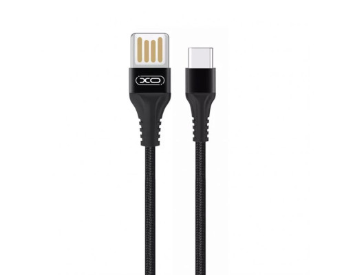 Кабель USB XO NB118 Type-C Quick Charge 2.1A black