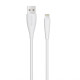 Кабель USB WALKER C305 Lightning white TPS-2710000161776