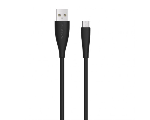 Кабель USB WALKER C305 Micro black TPS-2710000161783