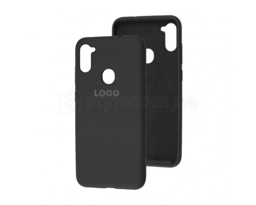 Чохол Original Silicone для Samsung Galaxy A11/A115 (2020) black (18)