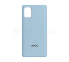 Чохол Original Silicone для Samsung Galaxy A41/A415 (2020) light blue (05) TPS-2710000195337