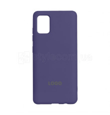 Чохол Original Silicone для Samsung Galaxy A41/A415 (2020) violet (36)