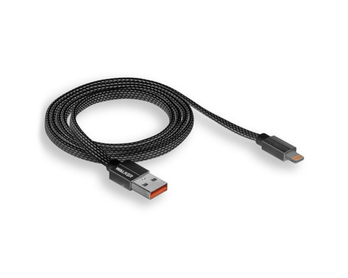 Кабель USB WALKER C755 Lightning black TPS-2710000162223