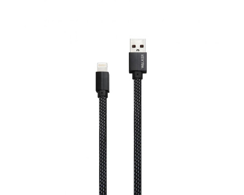 Кабель USB WALKER C755 Lightning black TPS-2710000162223