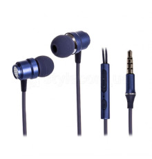 Навушники XO EP6 metal blue