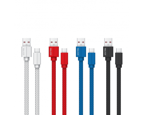 Кабель USB WALKER C755 Lightning red