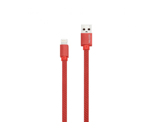 Кабель USB WALKER C755 Lightning red TPS-2710000162247