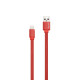 Кабель USB WALKER C755 Lightning red TPS-2710000162247