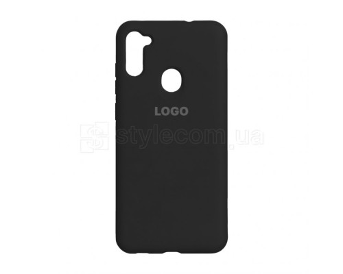 Чохол Original Silicone для Samsung Galaxy M11/M115 (2020) black (18) TPS-2710000195382 2710000195382