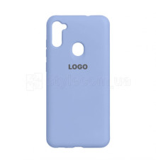 Чохол Original Silicone для Samsung Galaxy M11/M115 (2020) light blue (05)