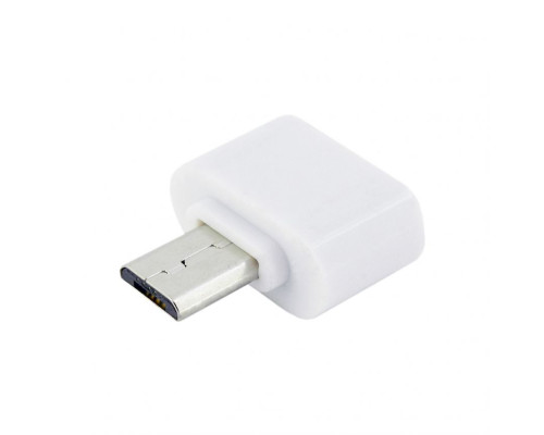 Перехідник OTG WALKER Micro to USB2.0 (NO-02) mix color