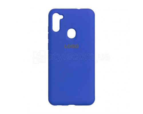 Чохол Original Silicone для Samsung Galaxy M11/M115 (2020) violet (36) TPS-2710000195405