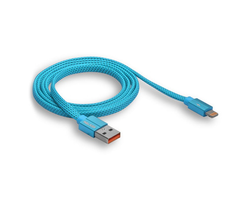 Кабель USB WALKER C755 Lightning blue TPS-2710000162230